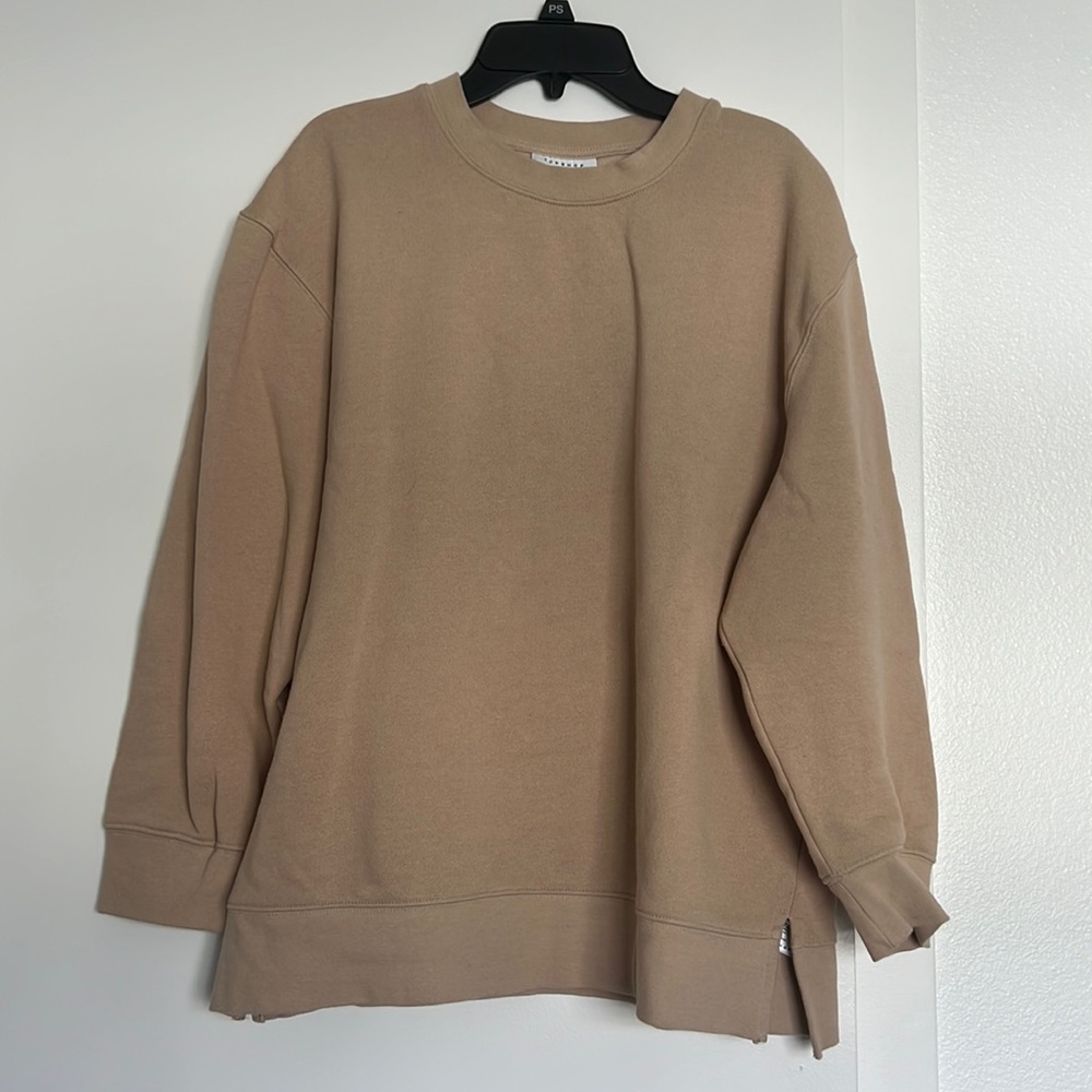 Topshop pullover crew neck sweatshirt